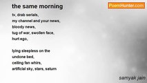 samyak jain - the same morning