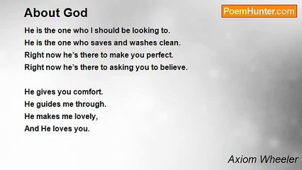 Axiom Wheeler - About God