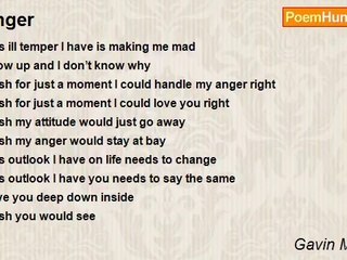 Gavin Marshall - Anger