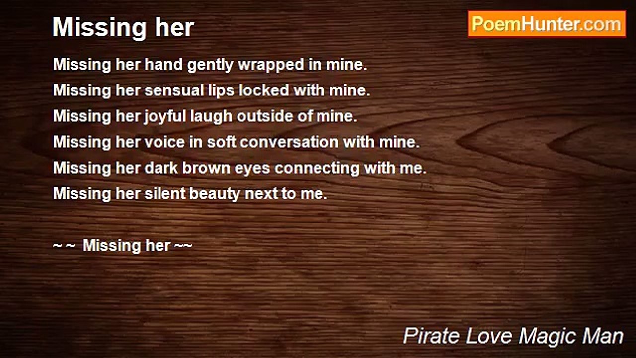 Pirate Love Magic Man - Missing her