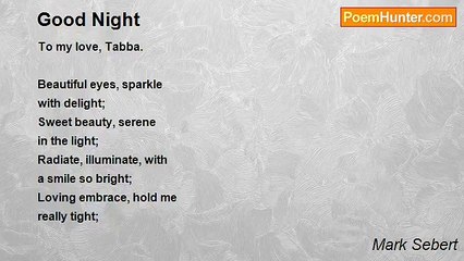 Mark Sebert - Good Night