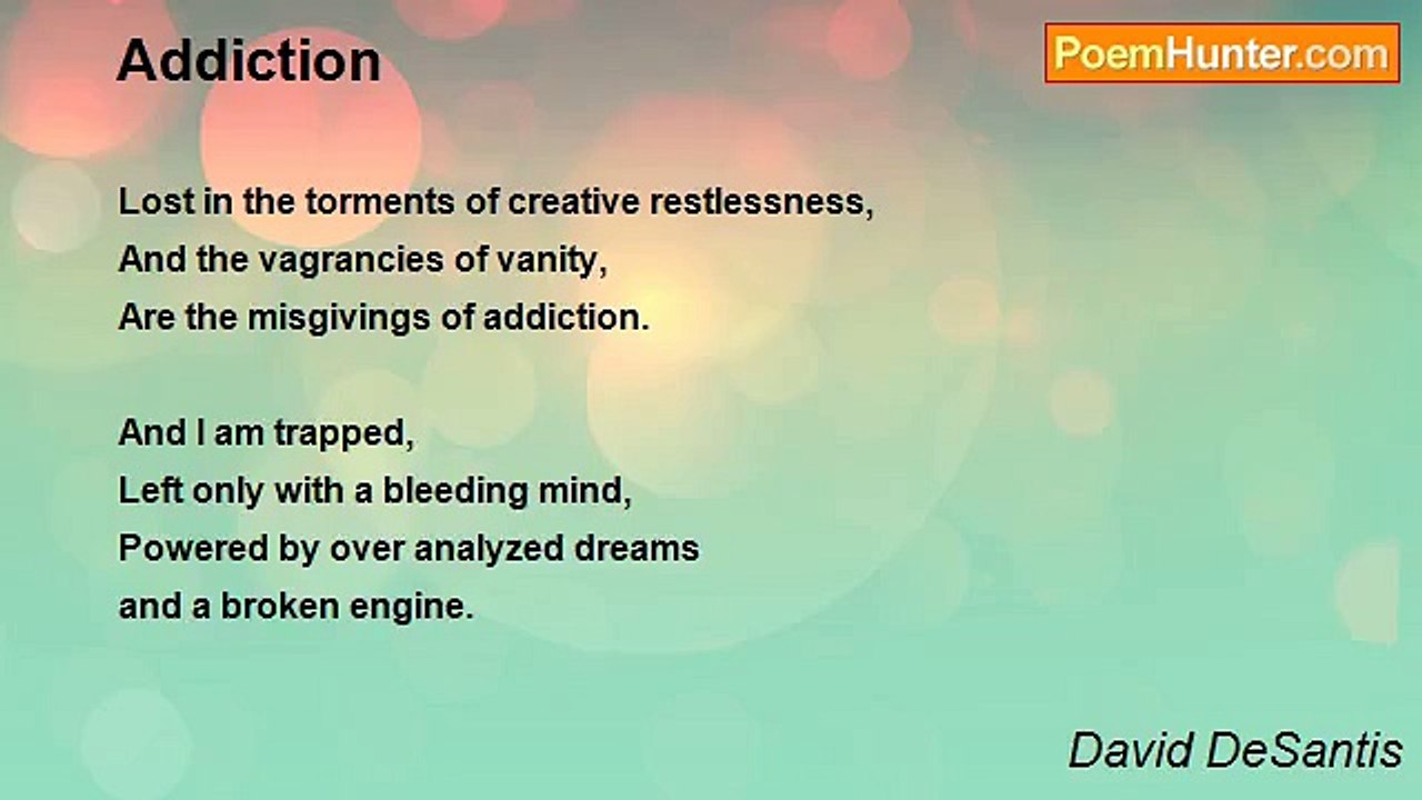 David DeSantis - Addiction