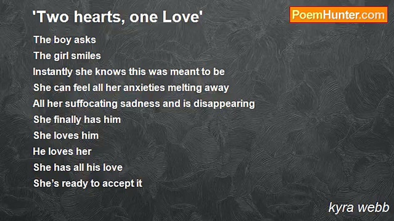 kyra webb - 'Two hearts, one Love'