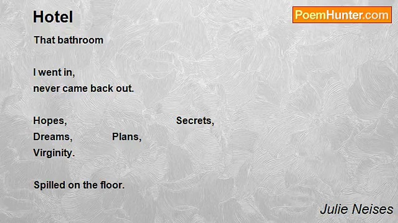 Julie Neises - Hotel