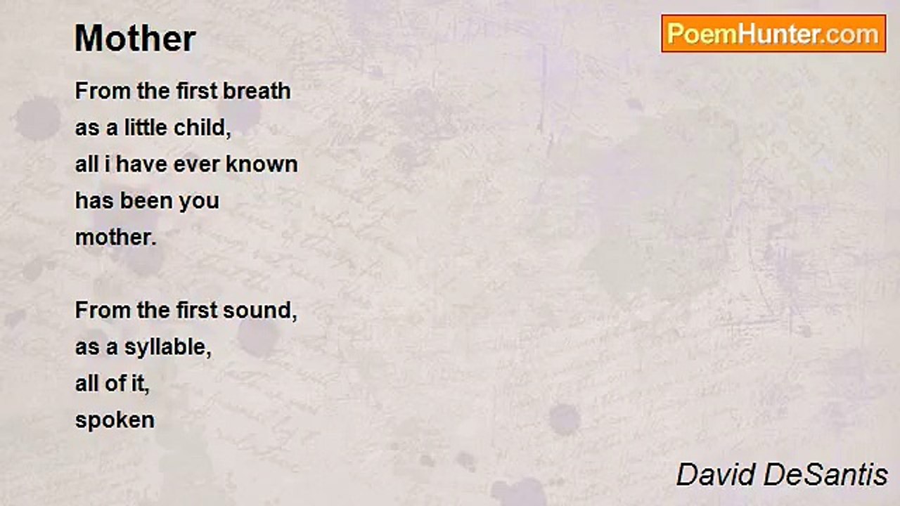 David DeSantis - Mother