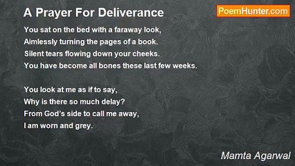 Mamta Agarwal - A Prayer For Deliverance