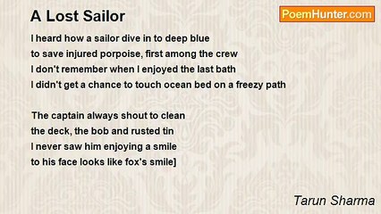 Tarun Sharma - A Lost Sailor