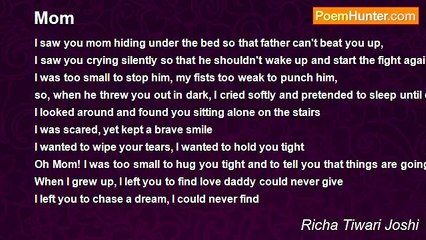 Richa Tiwari Joshi - Mom