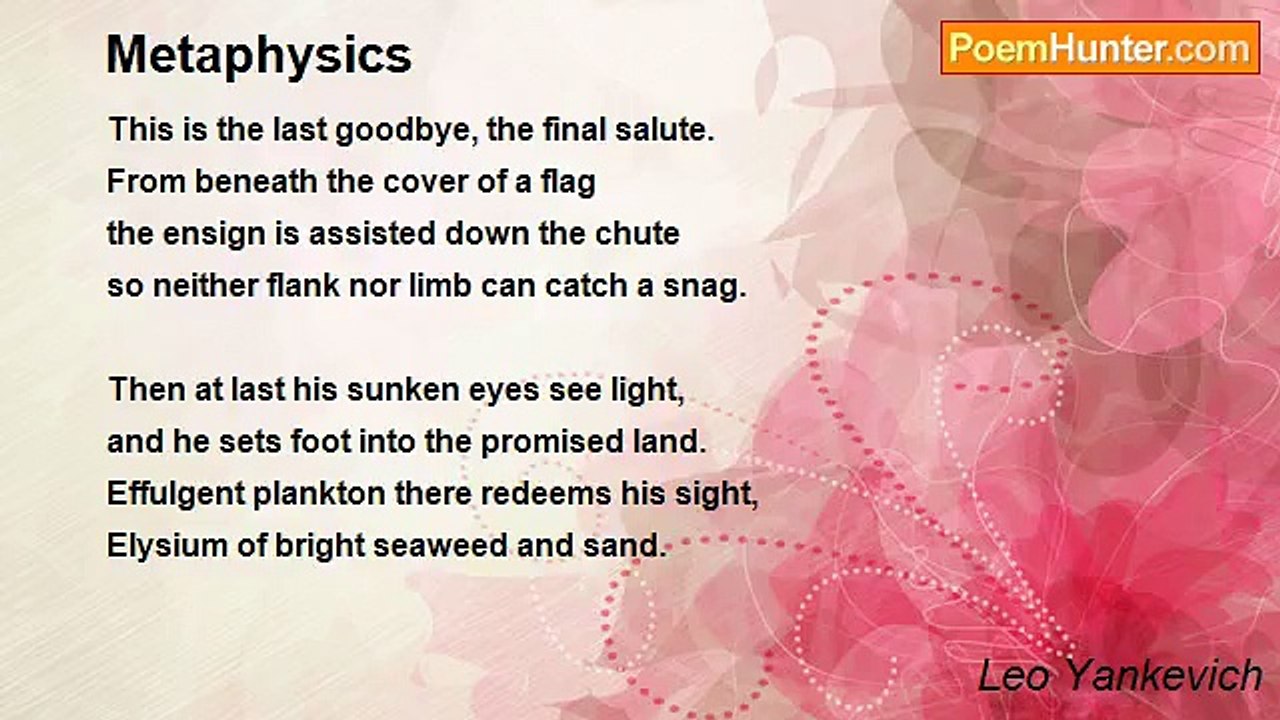 Leo Yankevich - Metaphysics