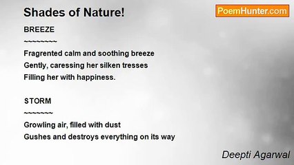 Deepti Agarwal - Shades of Nature!