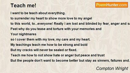 Compton Wright - Teach me!