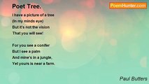 Paul Butters - Poet Tree.