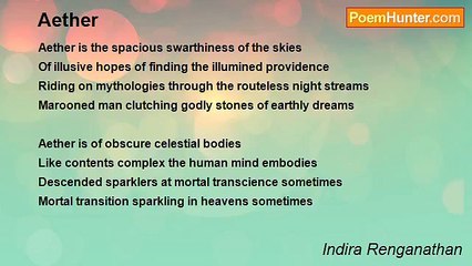Indira Renganathan - Aether