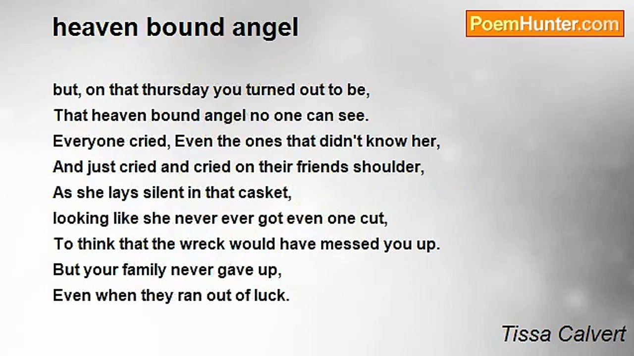 Tissa Calvert - heaven bound angel