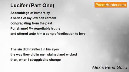 Alexis Pena Goco - Lucifer (Part One)