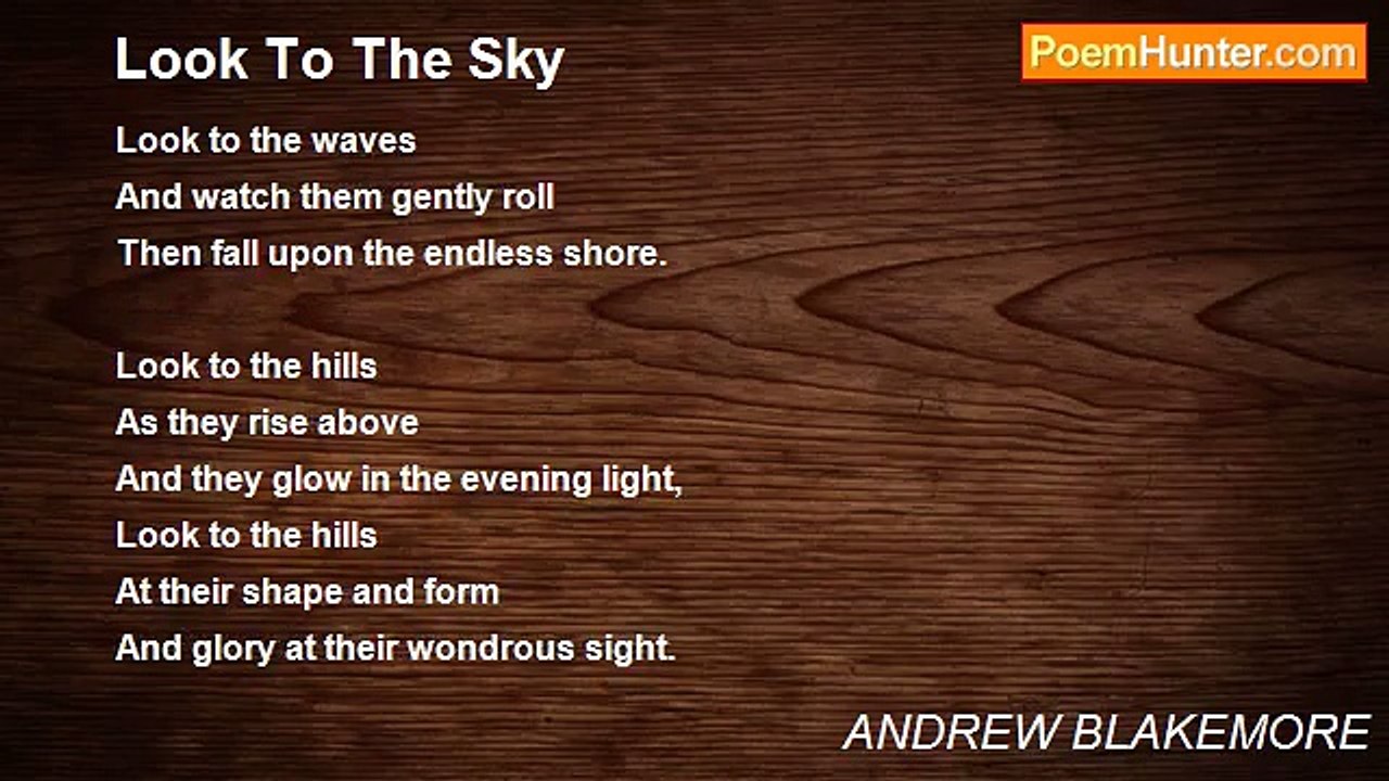 ANDREW BLAKEMORE - Look To The Sky