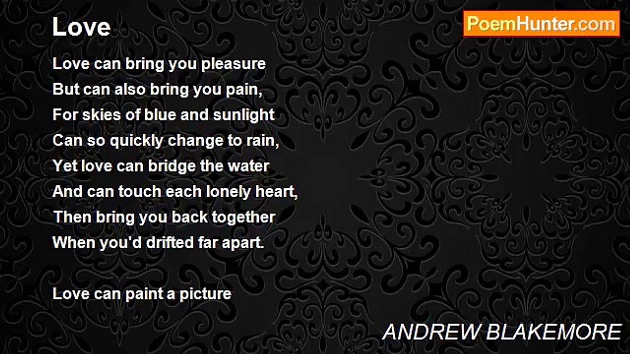ANDREW BLAKEMORE - Love