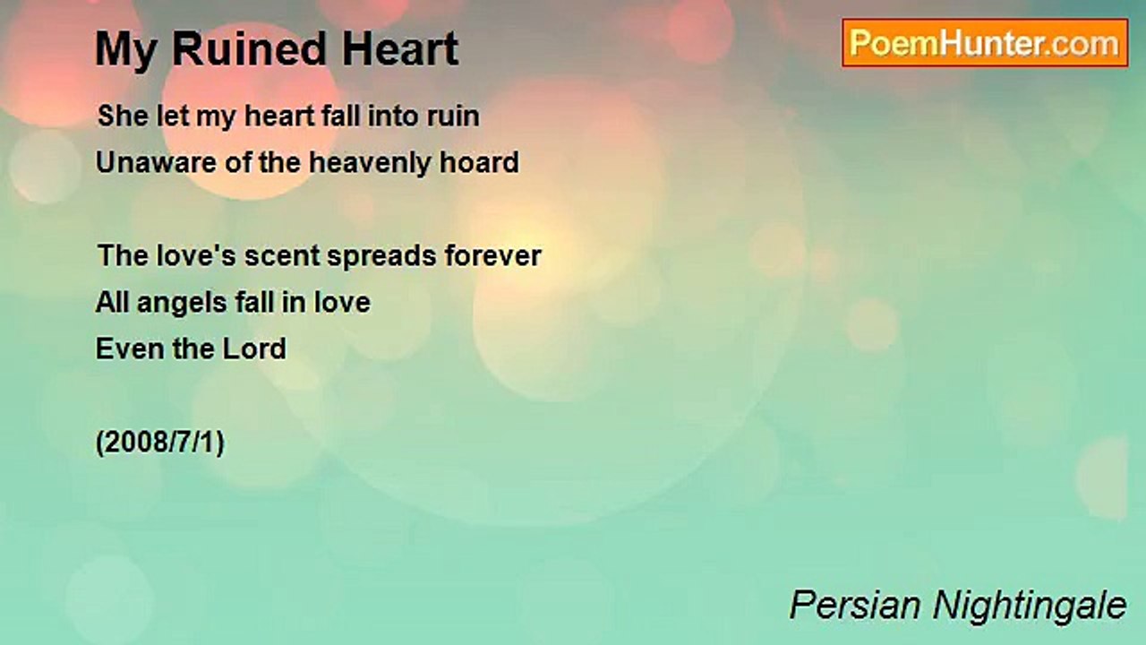 Persian Nightingale - My Ruined Heart