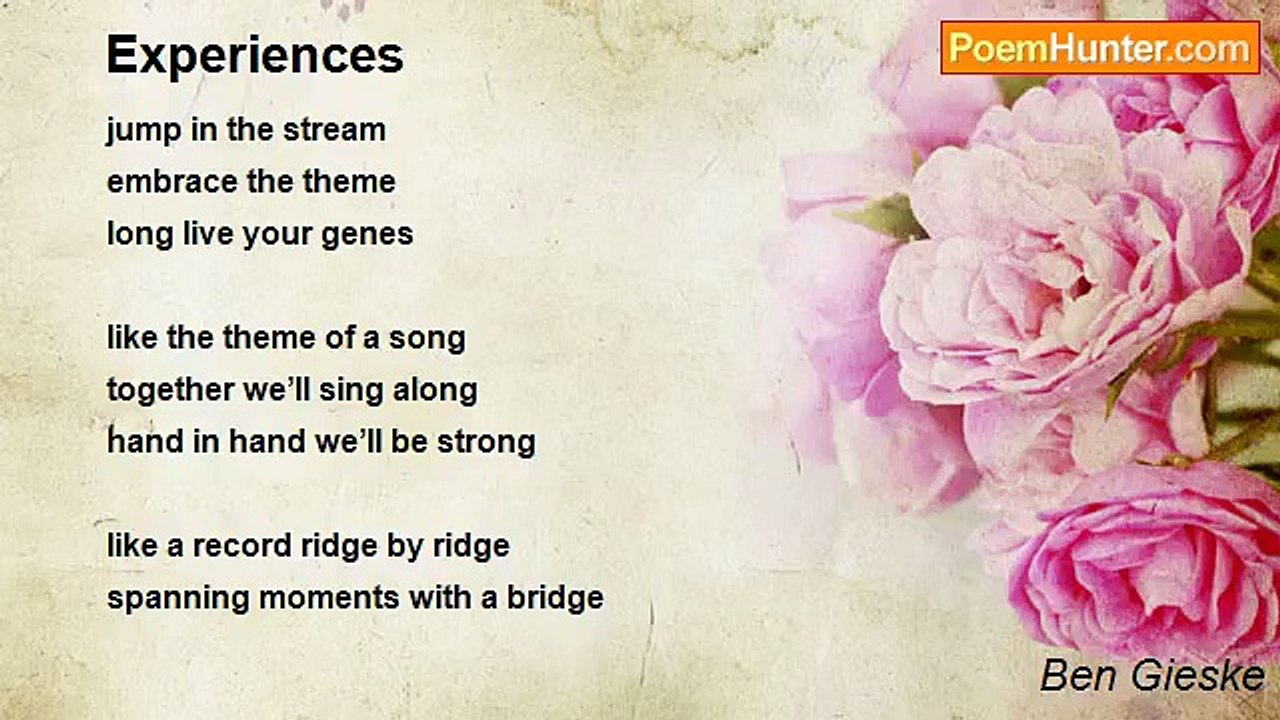 Ben Gieske - Experiences