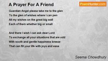 Seema Chowdhury - A Prayer For A Friend