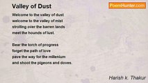 Harish k. Thakur - Valley of Dust