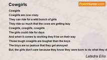Latedra Ellis - Cowgirls