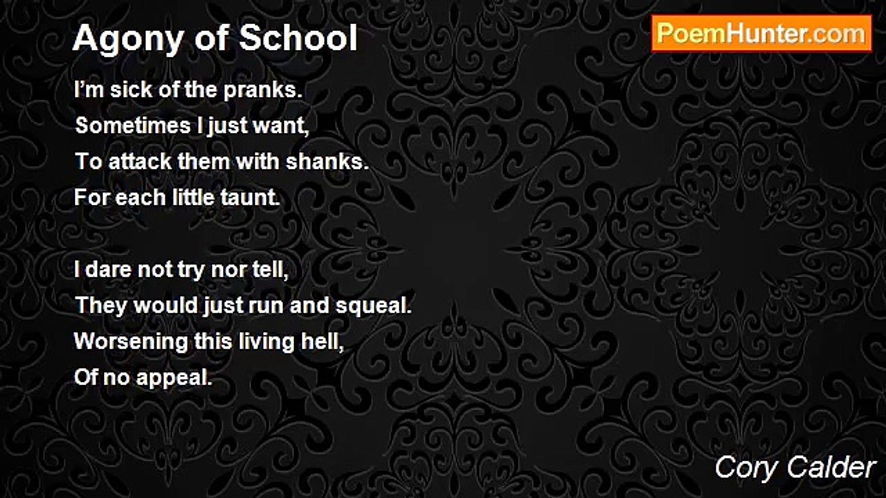 Cory Calder - Agony of School