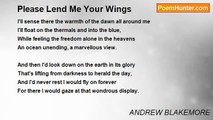 ANDREW BLAKEMORE - Please Lend Me Your Wings