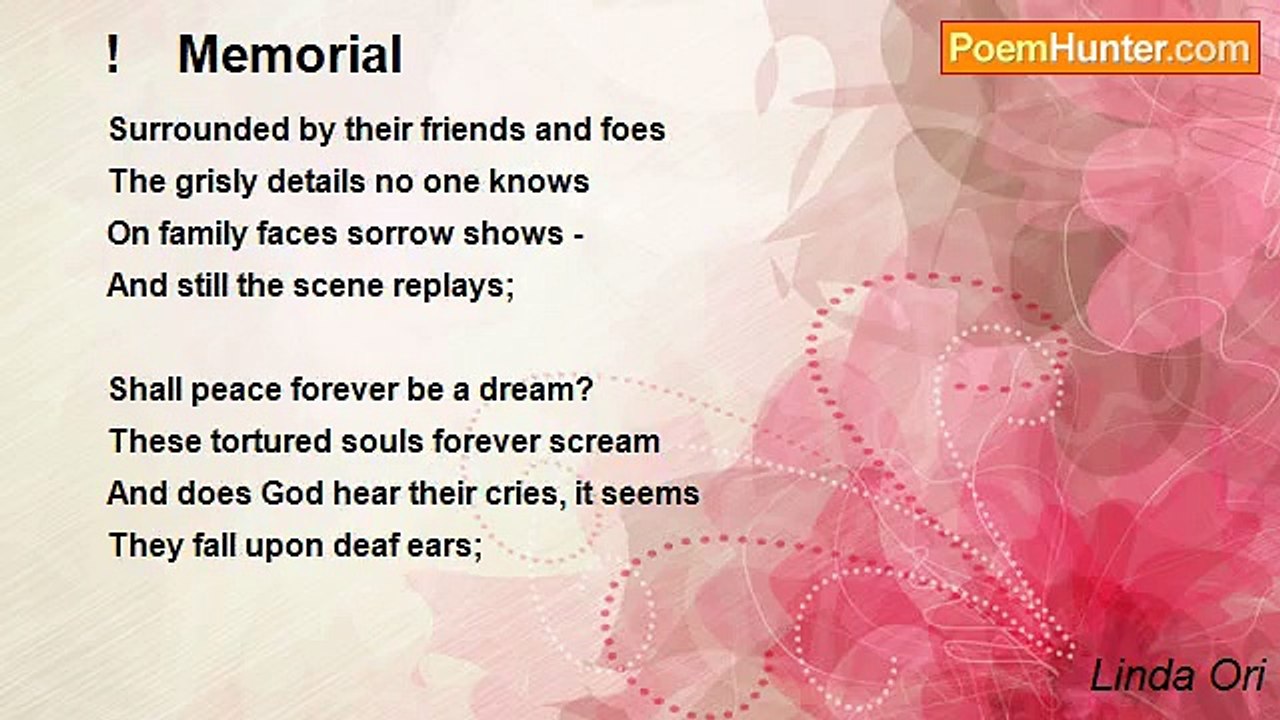 Linda Ori - !    Memorial