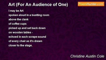 Christine Austin Cole - Art (For An Audience of One)