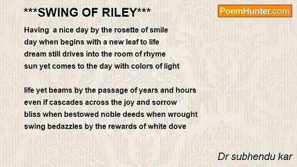 Dr subhendu kar - ***SWING OF RILEY***