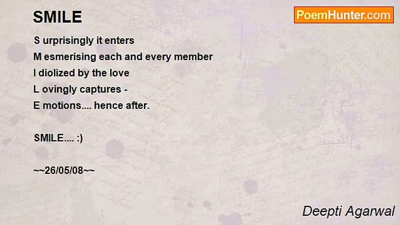 Deepti Agarwal - SMILE