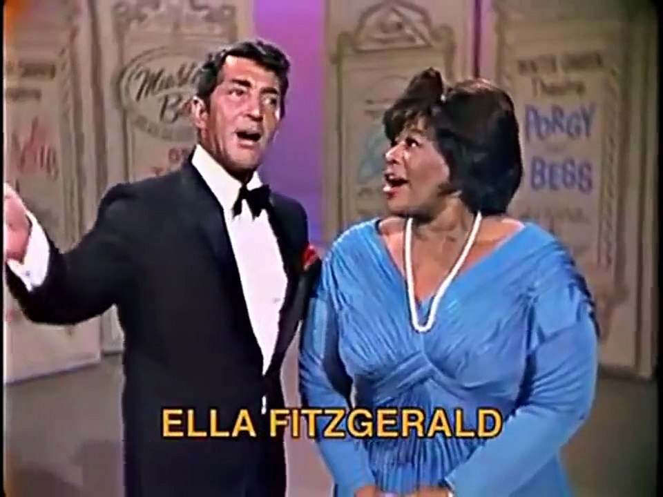 DEAN MARTIN with ELLA FITZGERALD – 's Wonderful (a short medley, HD)