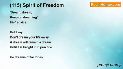 premji premji - (115) Spirit of Freedom