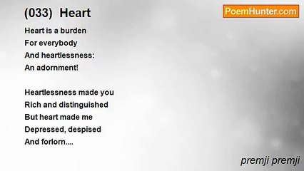 premji premji - (033)  Heart