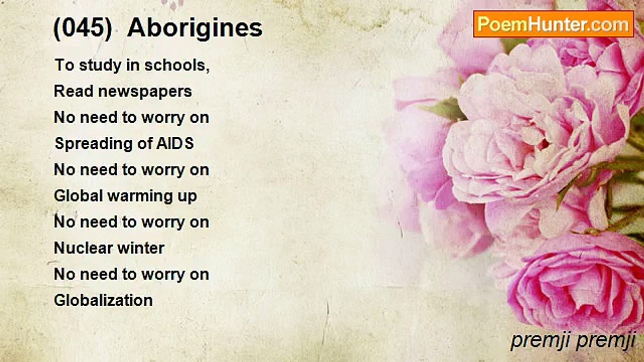 premji premji - (045)  Aborigines