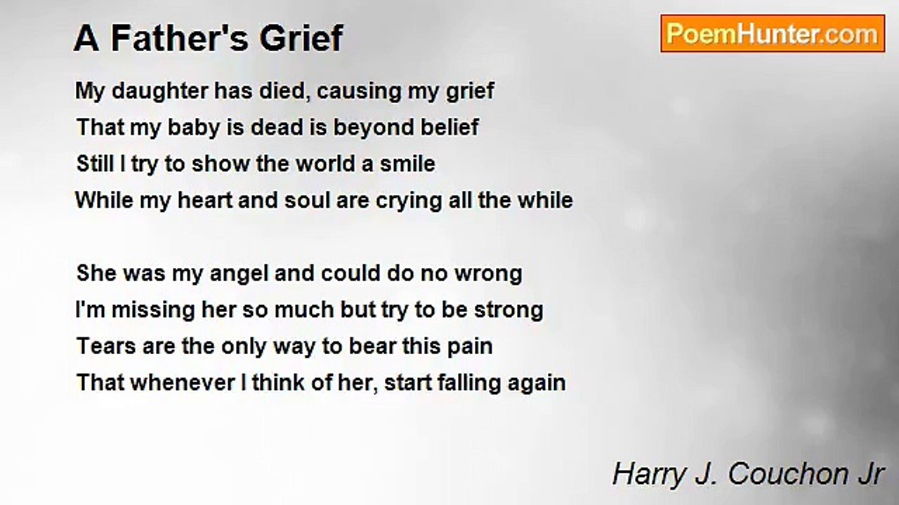 Harry J. Couchon Jr - A Father's Grief