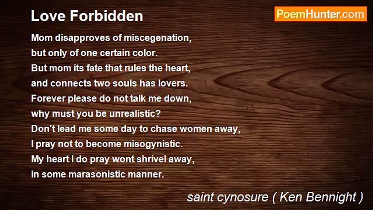saint cynosure ( Ken Bennight ) - Love Forbidden