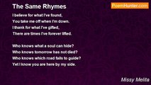 Missy Melita - The Same Rhymes