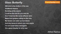 Alfred Ramos - Glass Butterfly
