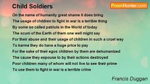 Francis Duggan - Child Soldiers