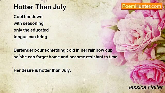 Jessica Holter - Hotter Than July