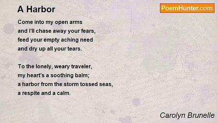 Carolyn Brunelle - A Harbor