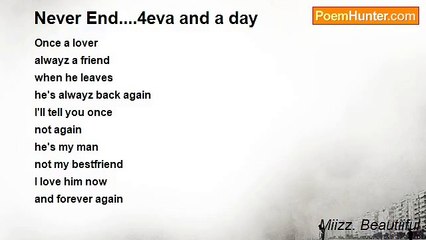 Miizz. Beautiiful - Never End....4eva and a day