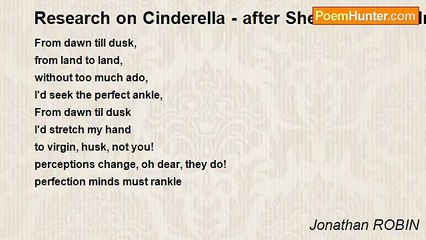 Jonathan ROBIN - Research on Cinderella - after Shel Silverstein In search of Cinderella