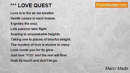 Marci Made - *** LOVE QUEST