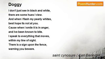 saint cynosure ( Ken Bennight ) - Doggy