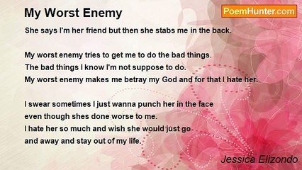 Jessica Elizondo - My Worst Enemy