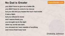 Shilesha Johnson - No Dad is Greater