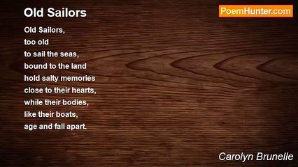 Carolyn Brunelle - Old Sailors